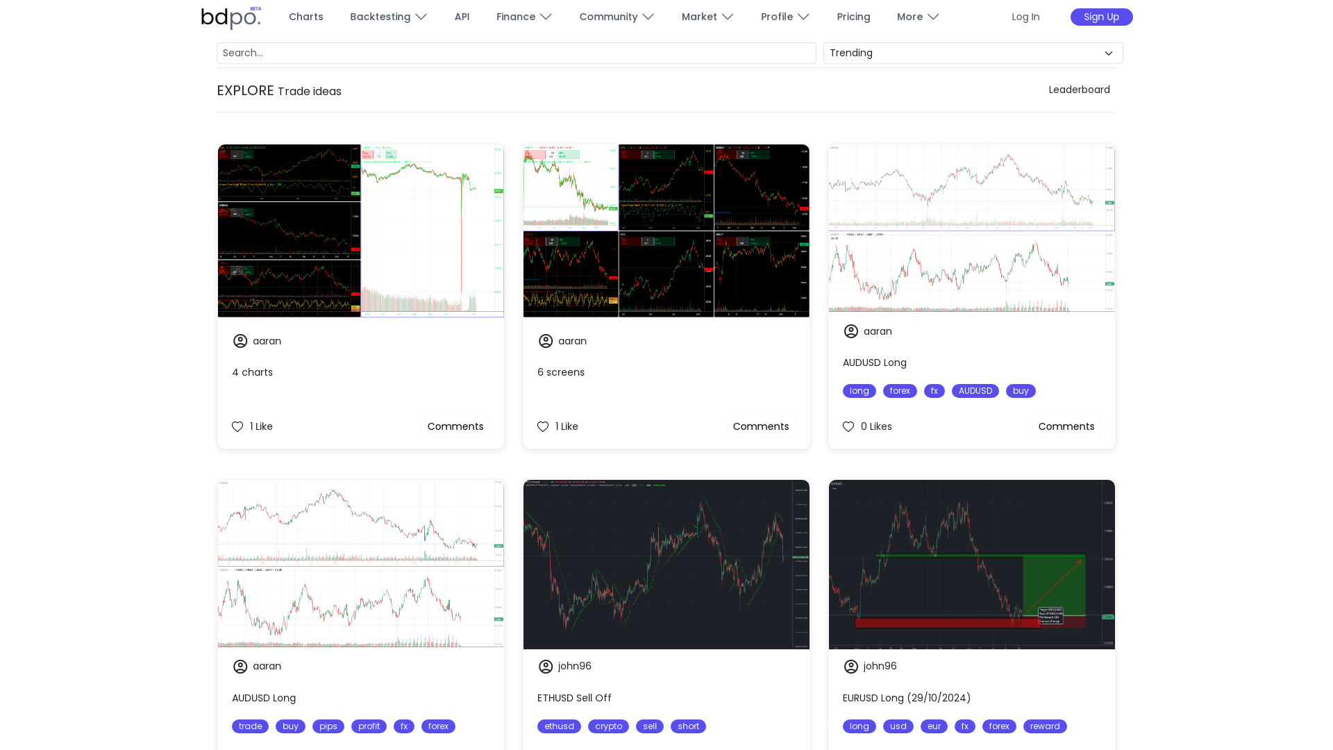 BDPO Trading Platform